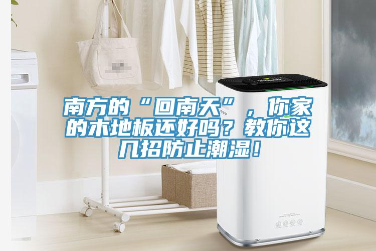 南方的“回南天”，你家的木地板還好嗎？教你這幾招防止潮濕！