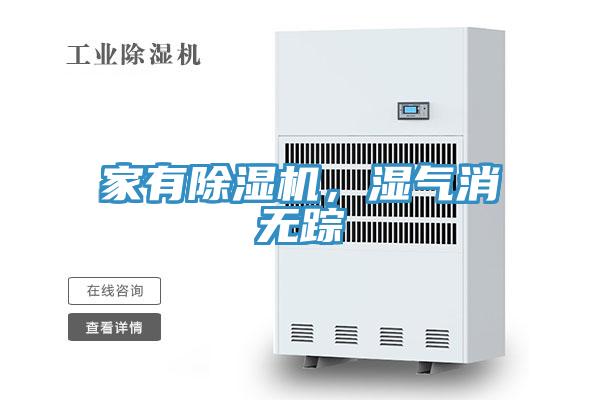 家有除濕機，濕氣消無蹤
