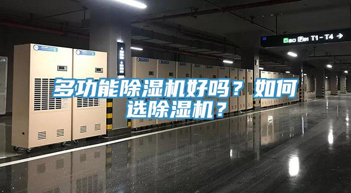 多功能除濕機好嗎？如何選除濕機？