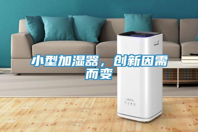 小型加濕器，創新因需而變