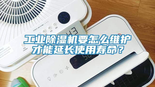 工業除濕機要怎么維護才能延長使用壽命？