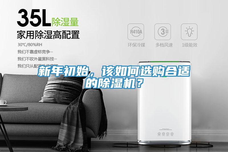 新年初始，該如何選購合適的除濕機？