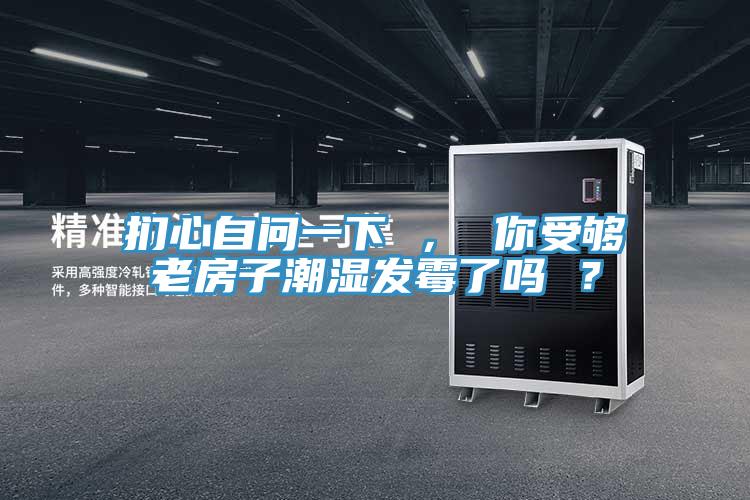 捫心自問一下 ， 你受夠老房子潮濕發(fā)霉了嗎 ？