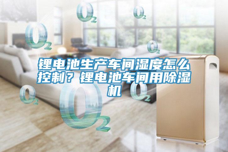 鋰電池生產車間濕度怎么控制？鋰電池車間用除濕機
