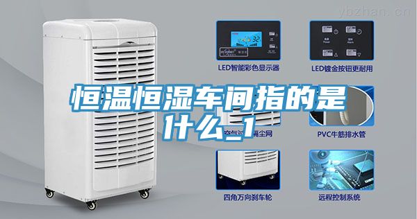 恒溫恒濕車(chē)間指的是什么_1