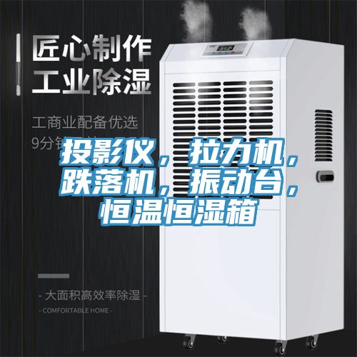 投影儀，拉力機，跌落機，振動臺，恒溫恒濕箱