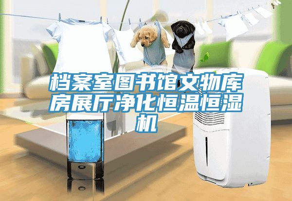 檔案室圖書(shū)館文物庫(kù)房展廳凈化恒溫恒濕機(jī)